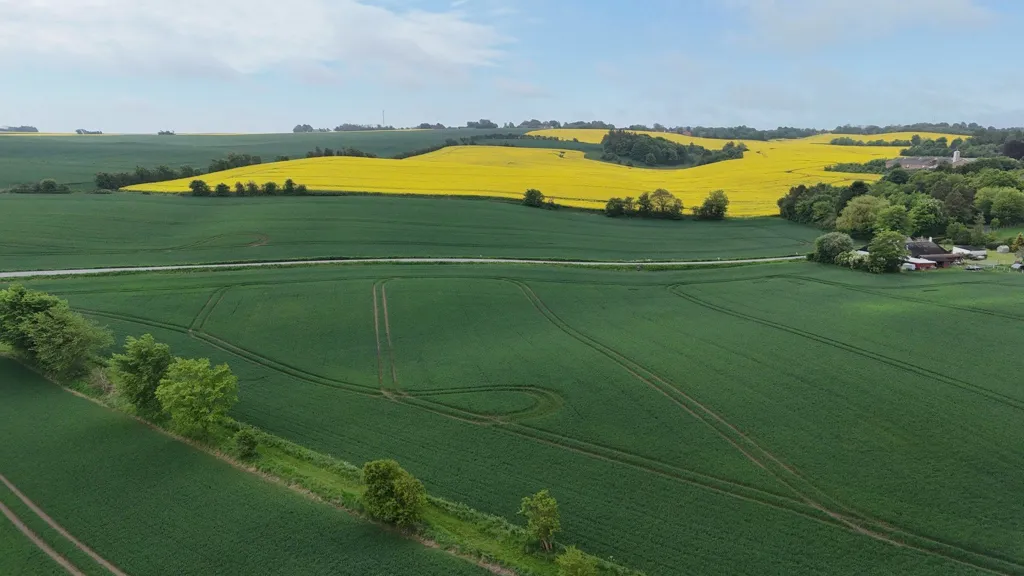 Vue aérienne - Year-Round Plot with 5G Coverage in Gjerlev J