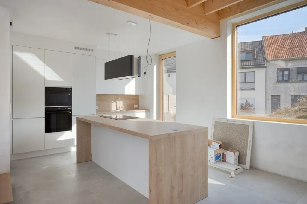 Cuisine - Villa Moderne Économe en Énergie à Lennik