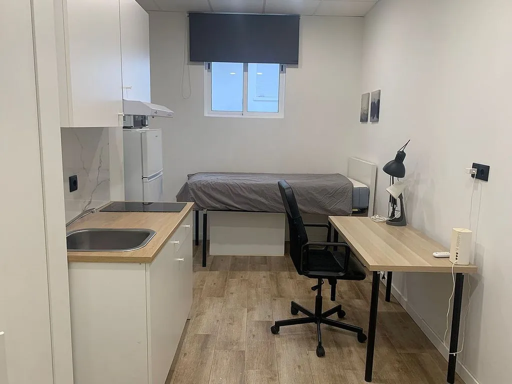 Chambres - Studio with Air Conditioning in La Ñora