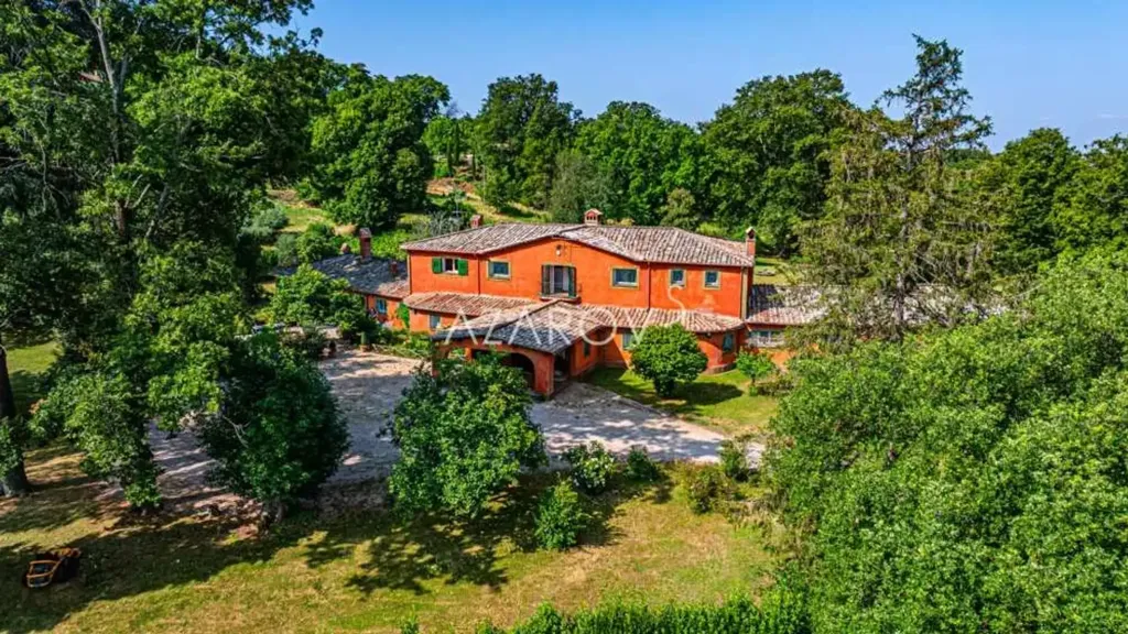 Õhuvaade - Historic Villa with Pool in Grottaferrata