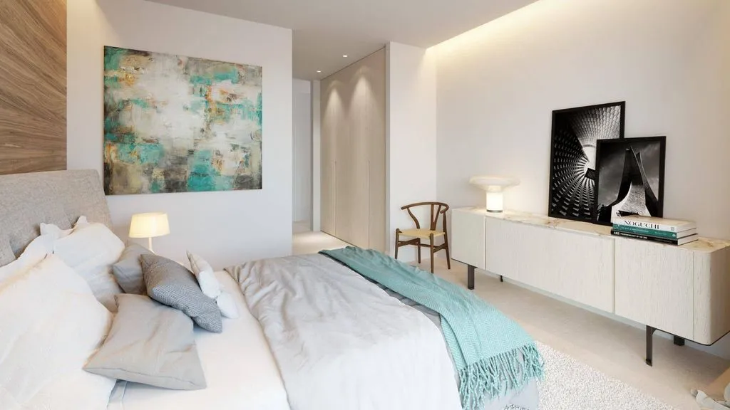 Bedrooms - Luxury Apartment with Sea View in Benahavís