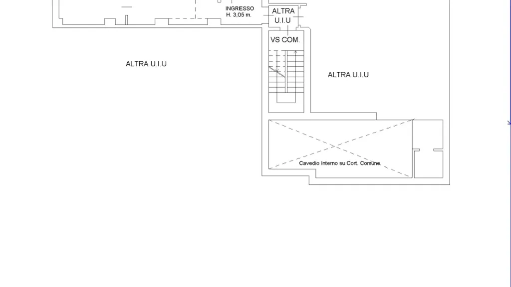Planimetria - Rustic Bilocale with Central Location in Reggio Emilia