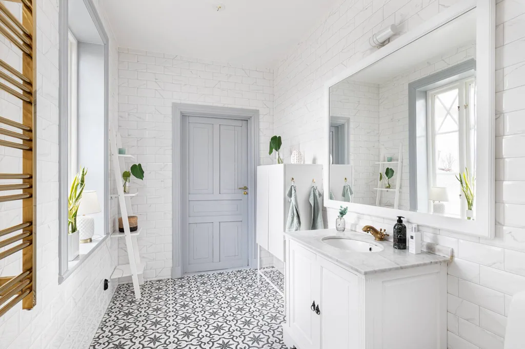 Salles de bain - Charming Villa with Garden in Långalma