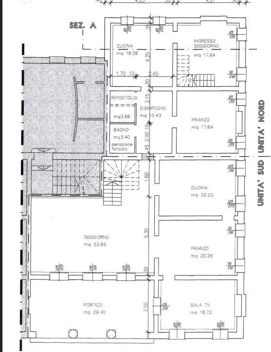 Plan - Luxury Villa with Private Garden in Due Carrare