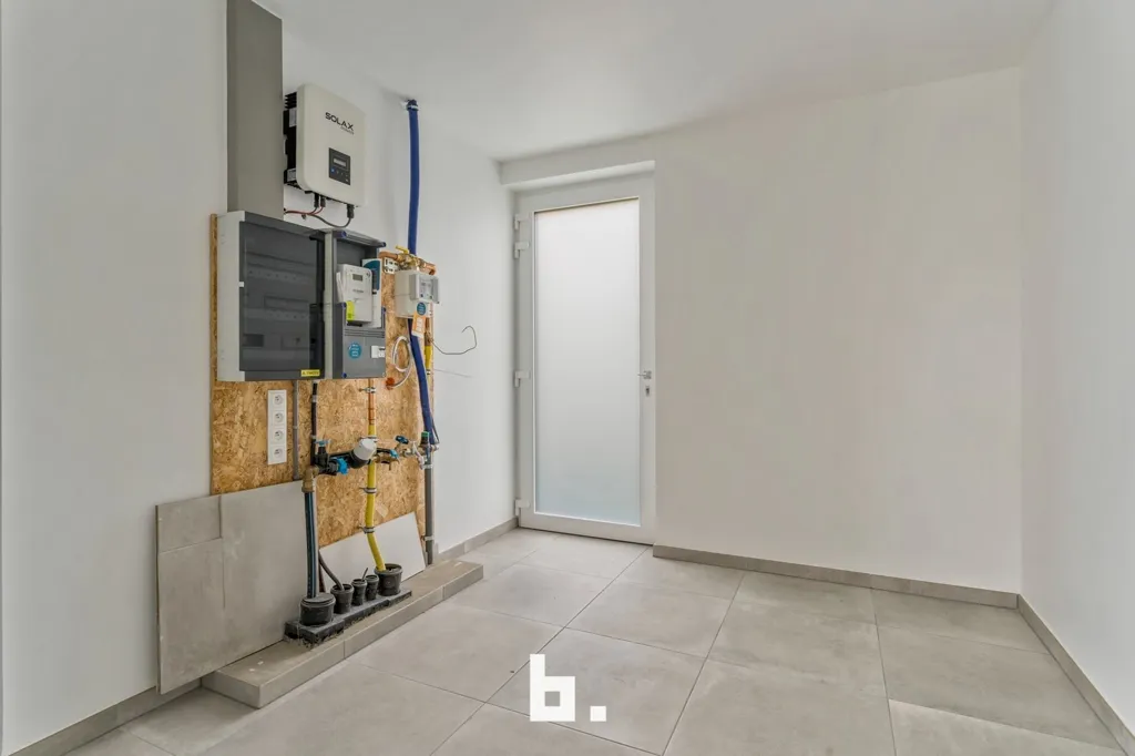 Utility Room - Modern House with Solar Panels in Hooglede