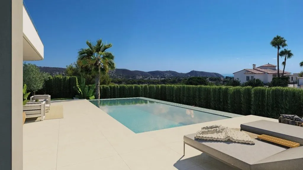Pool - Luxury Villa with Sea Views in Moraira