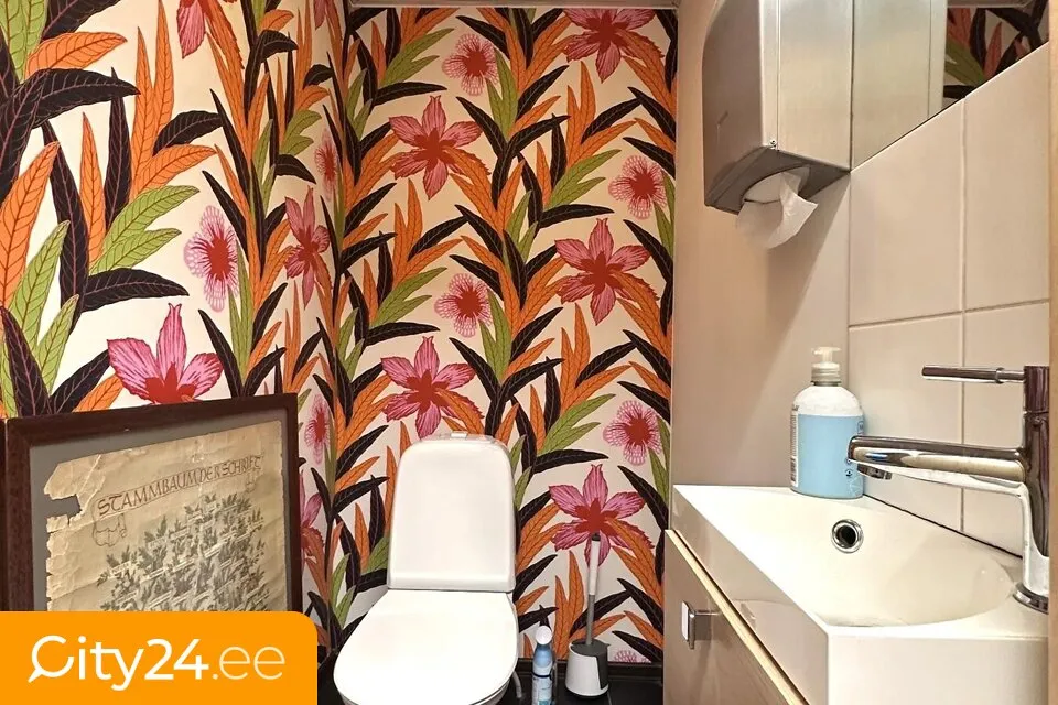 Salles de bain - Architectural Flat with Historic View in Tallinn