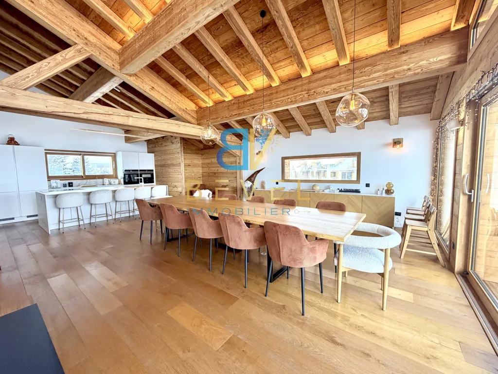 Sala da pranzo - Contemporary Chalet with Panoramic View in La Toussuire