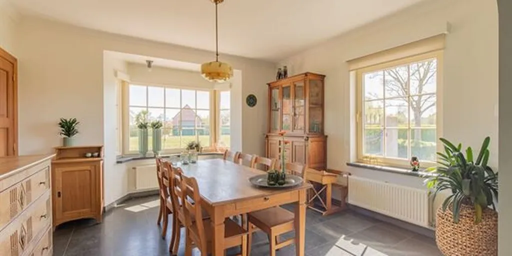 Salle à manger - Villa avec Jardin et Vue sur les Prairies à Breendonk