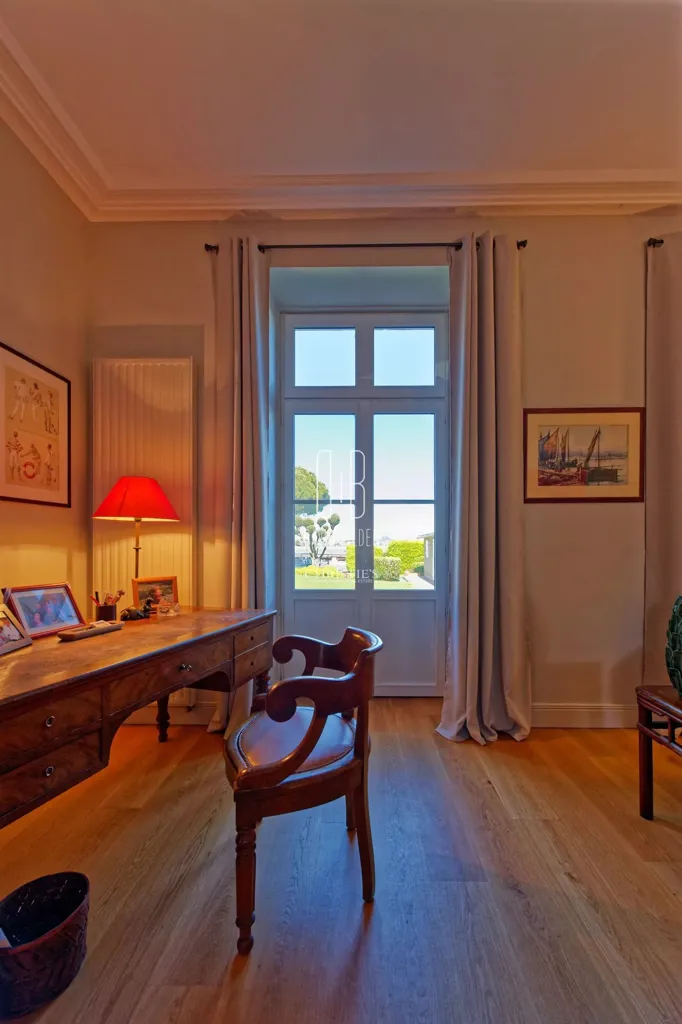 Bureau - Mansion Face à la Mer avec Jardin à Le Pouldu