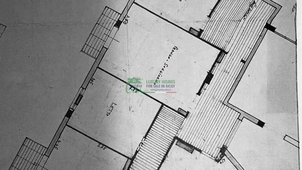 Plaan - Apartment with Balconies in Via Archimede, Ragusa