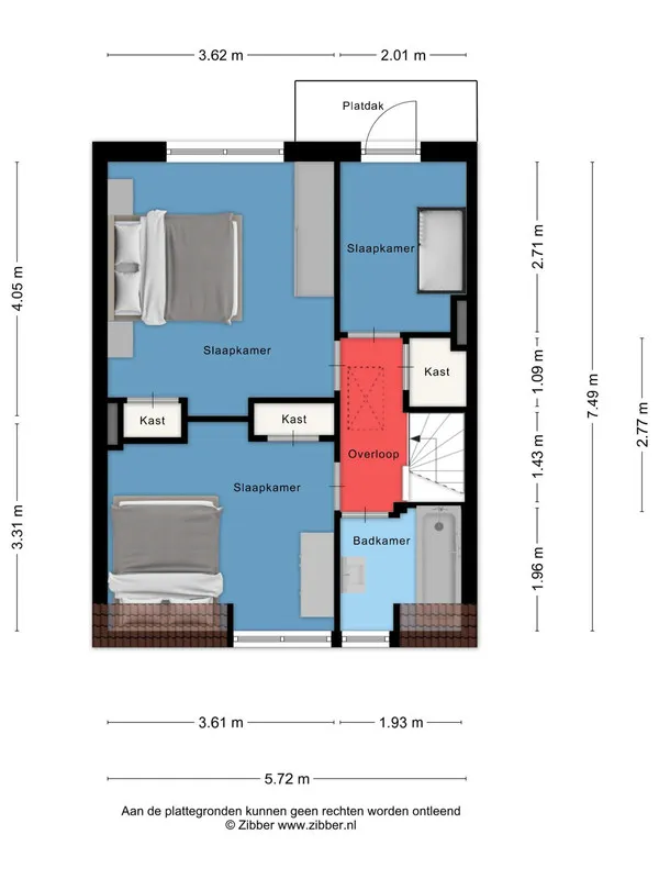 Plan - Starters' House with Garden in 's-Hertogenbosch