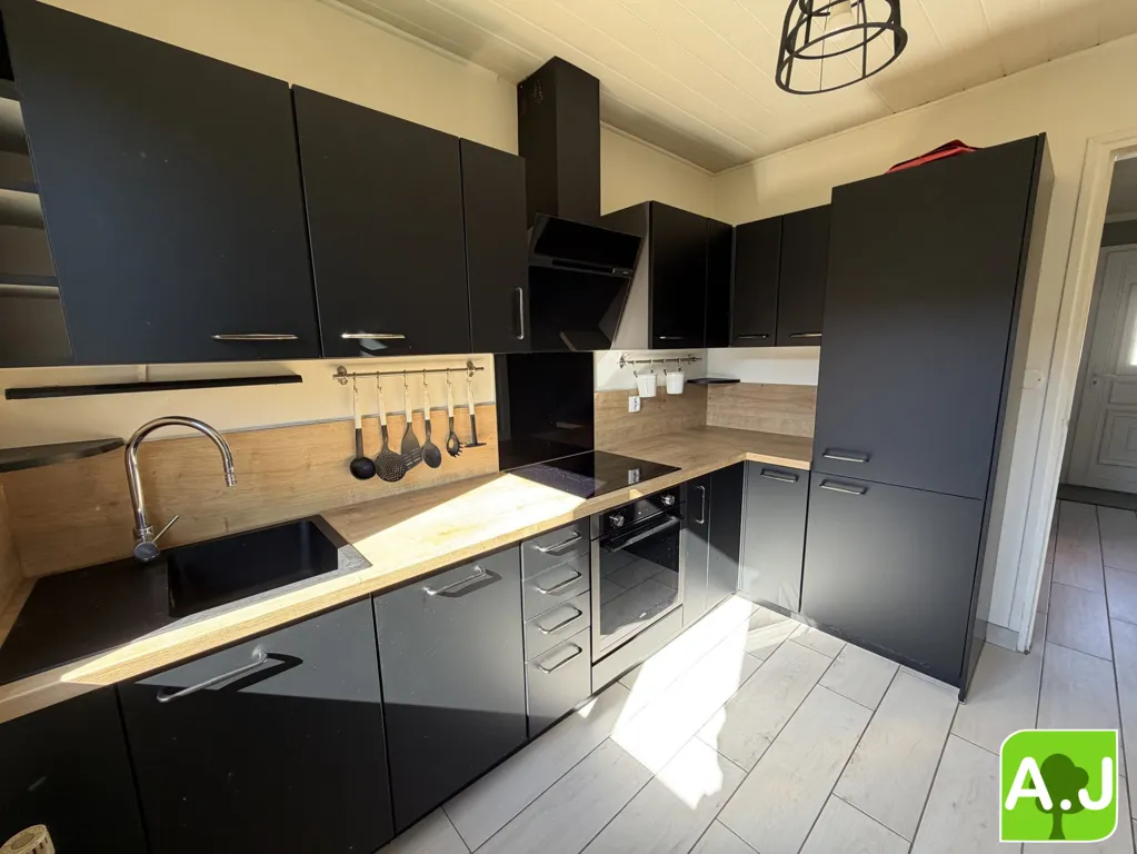 Köök - Renovated House with Garden in Breval