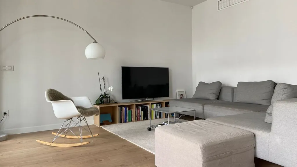 Soggiorno - Luxury Apartment with Terrace in Montecarmelo, Madrid