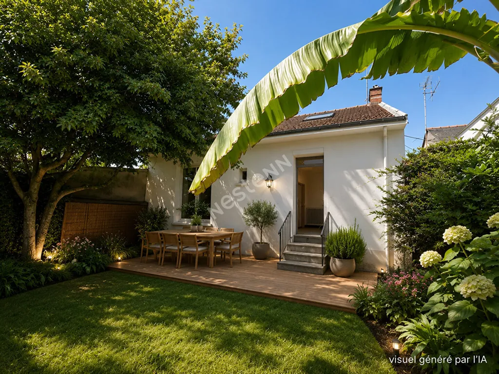 Garden - 1930s House with Garden in Nantes
