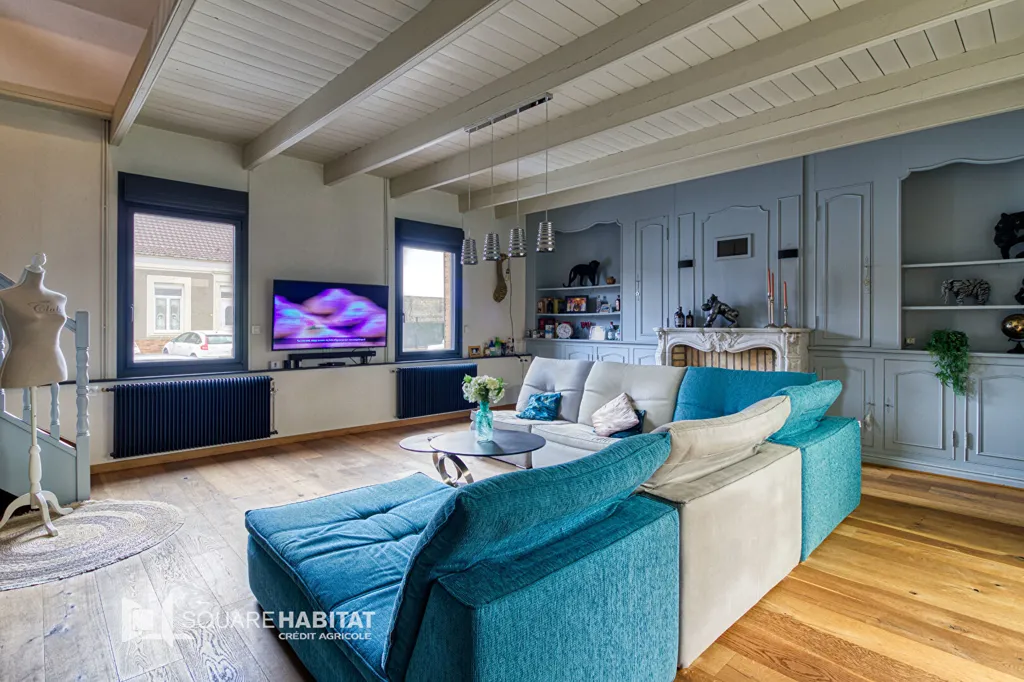 Séjour - Ensemble Immobilier Fermette avec Gîte à Andres