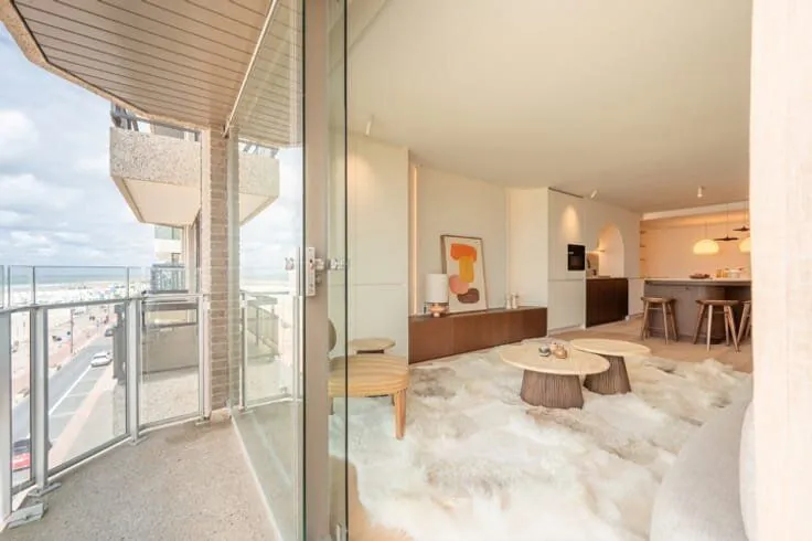 Séjour - Appartement avec Vue Mer à Knokke-Heist