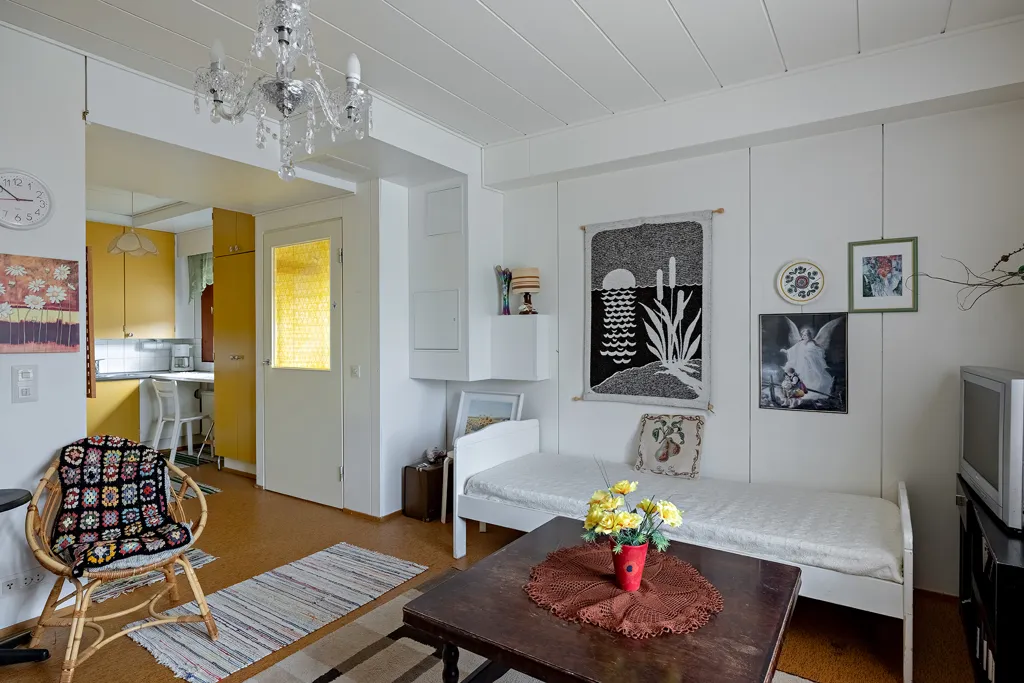 Soggiorno - Studio Flat with Sauna in Puolangan Centre
