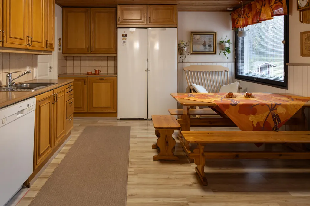 Cucina - Spacious House with Sauna in Ranua