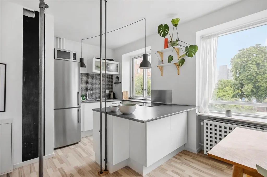 Cucina - Apartment with View in Copenhagen S