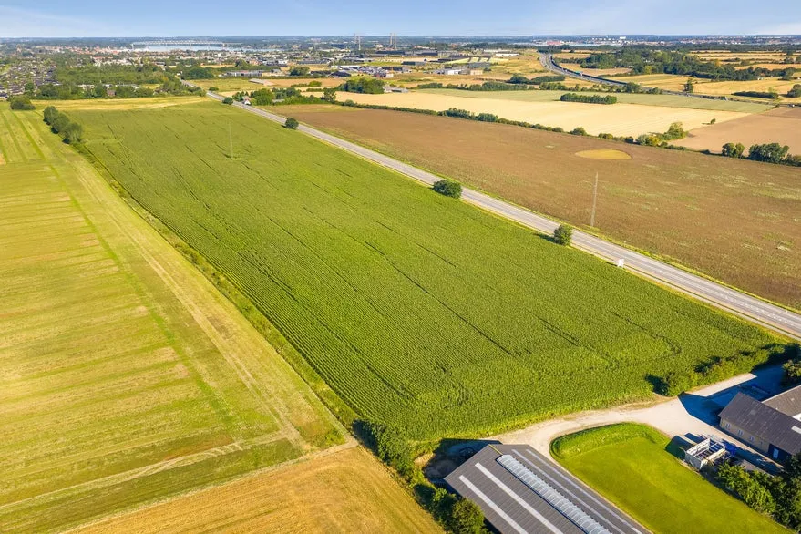 Õhuvaade - Development Plot with Potential in Middelfart