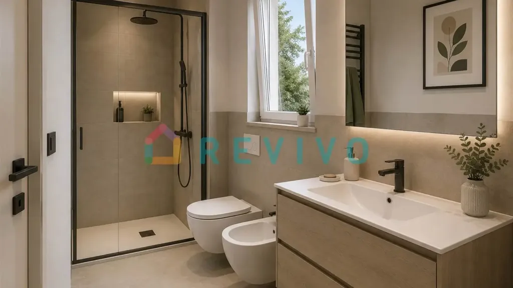 Salles de bain - Rusticated Flat with Balcony in Florence