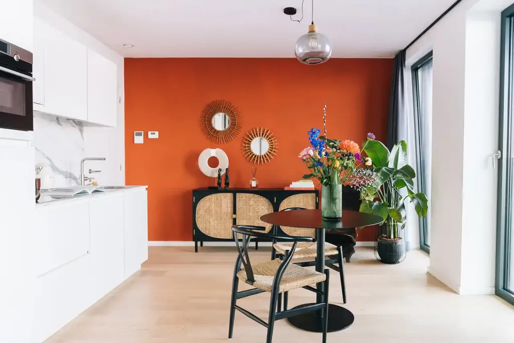 Salle à manger - Studio avec Vue Scheldt à Anvers