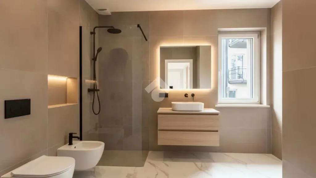 Salles de bain - Newly Built Villa with Garden in Chieti