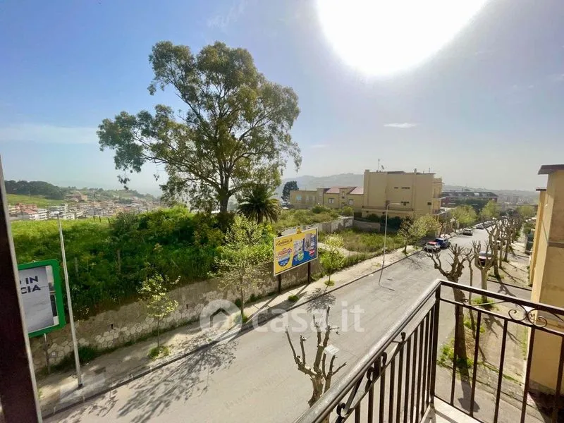 Balcon - Three-bedroom Apartment in Cristo Re, San Cataldo