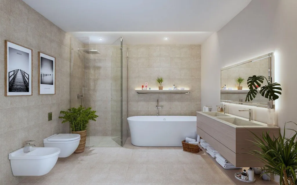 Salles de bain - Villa with Sea Views in Benahavís