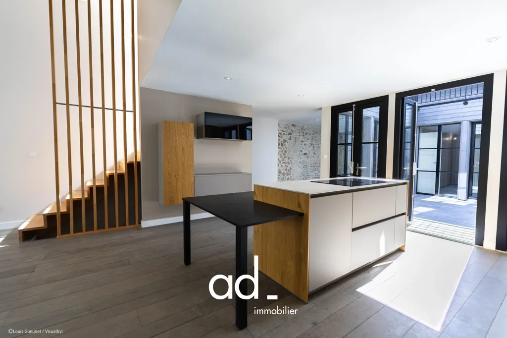 Cuisine - Appartement Luxe avec Terrasses à La Rochelle