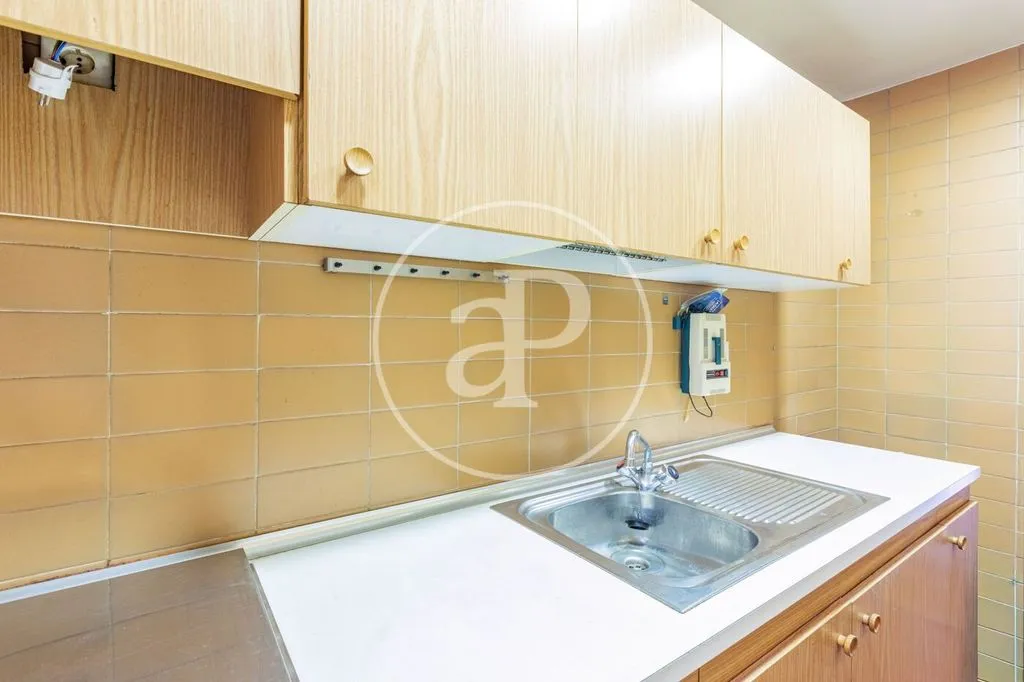 Köök - Luxury Apartment with River Views in Madrid