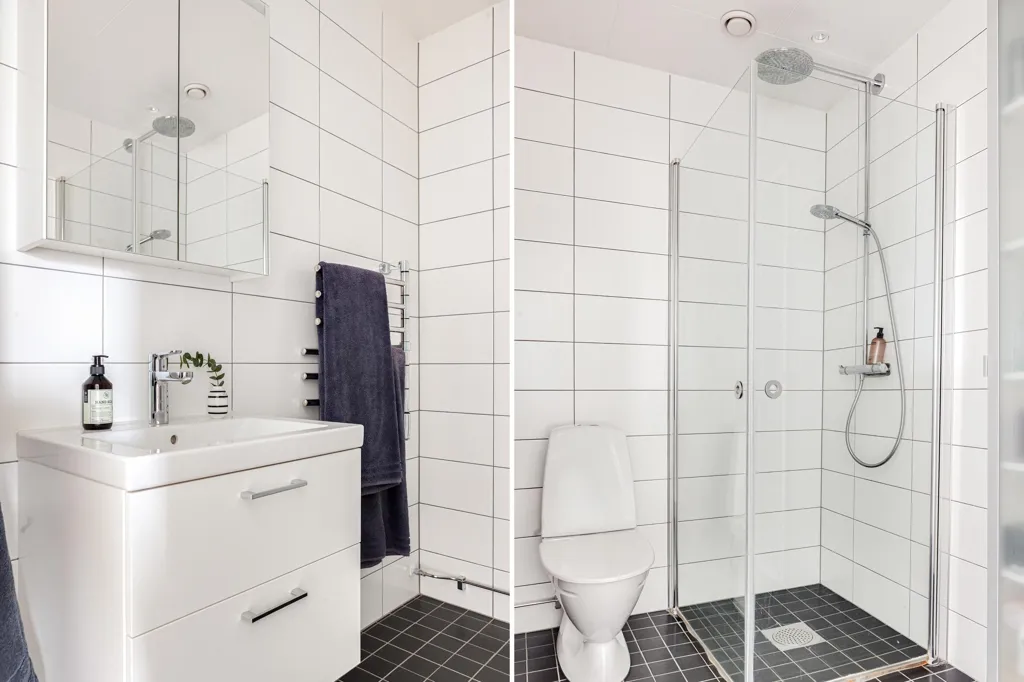 Badezimmer - Apartment with South-Facing Terrace in Skegrie