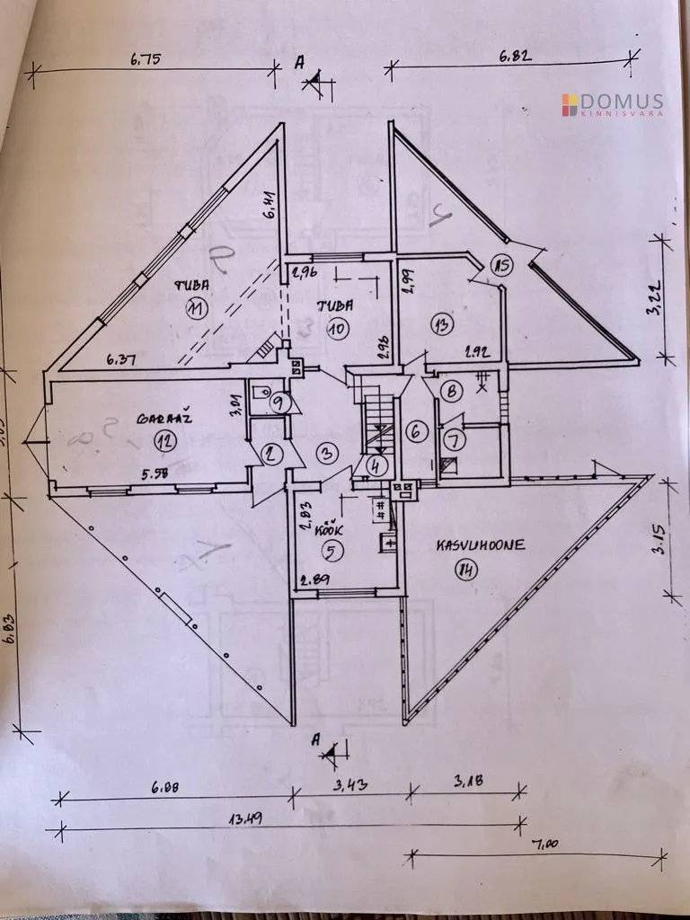 Plan - Cottage with Garden near Pärnu