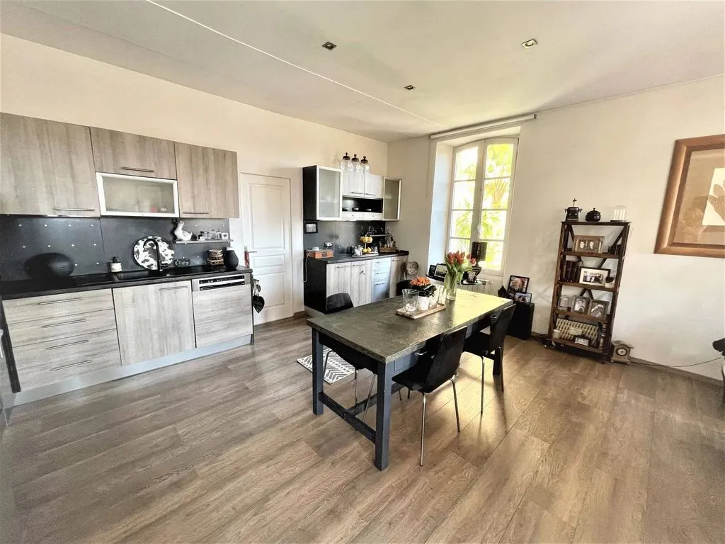 Cuisine - Appartement Luxueux avec Terrasse à Cannes