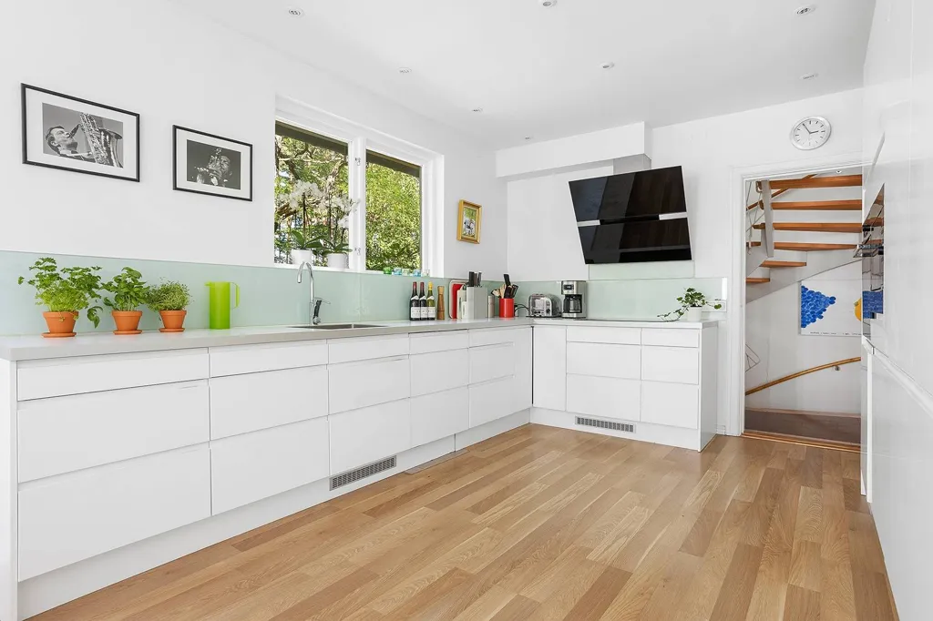 Cuisine - Classic Villa with Parkett Floors in Kalmar