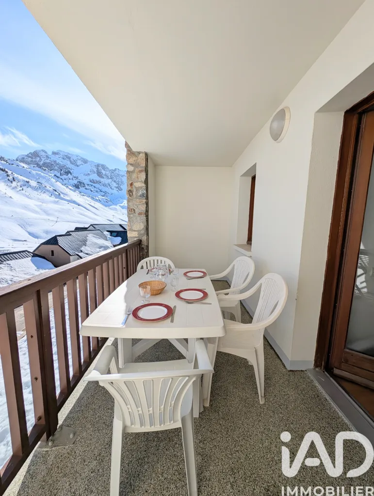 Balcon - Penthouse avec piscine intérieure à La Mongie