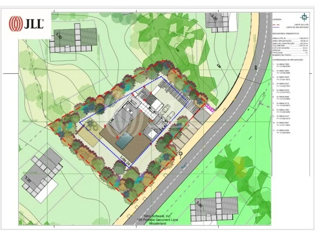 Floor Plan - Modern Villa with Sea View in Troia Resort