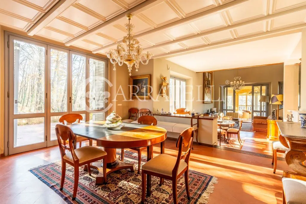 Söögituba - Rationalist Villa with Pool in Arezzo