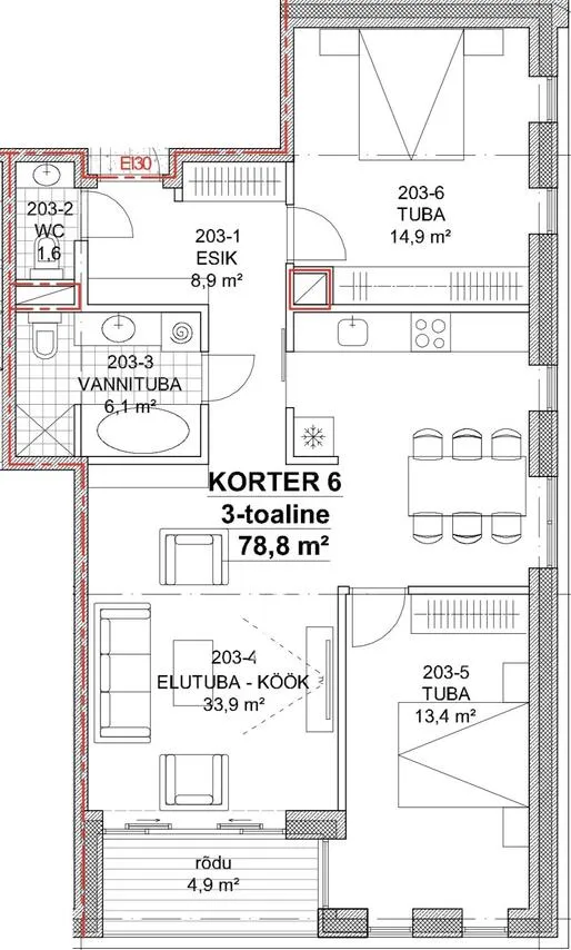 Plaan - Modern Apartment with Sea View in Pirita