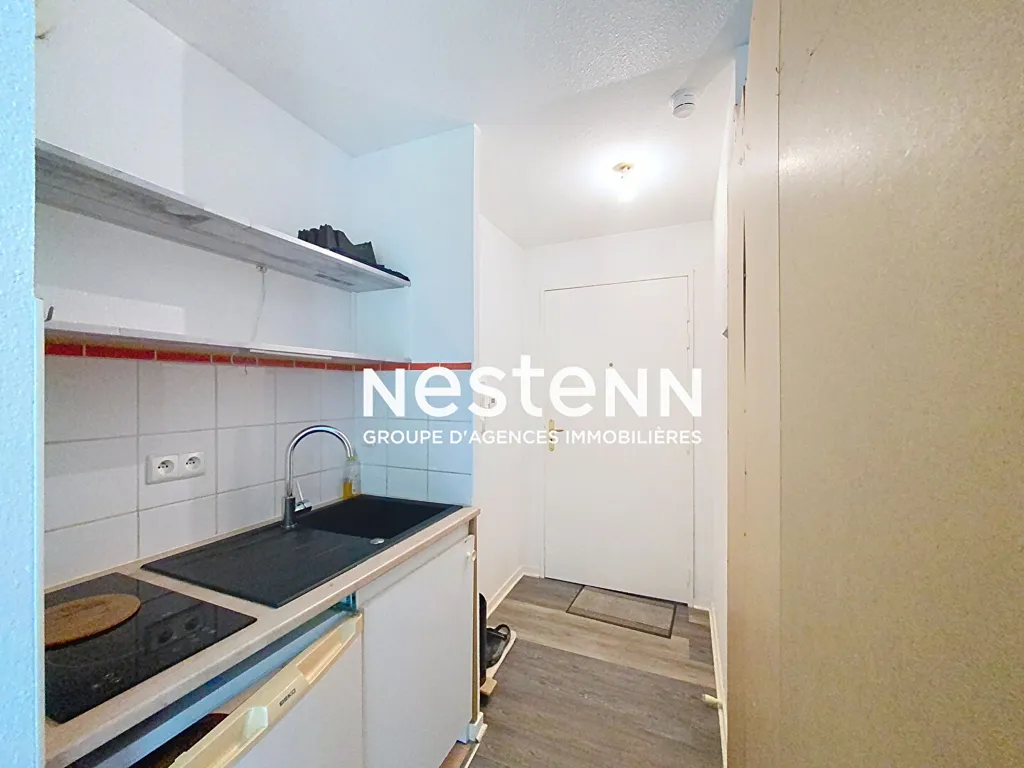 Köök - T1 Bis Apartment with Parking in Bannalec Centre