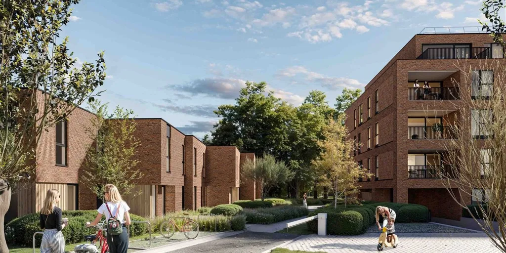 Appartement Énergivore avec Terrasses à Oostakker
