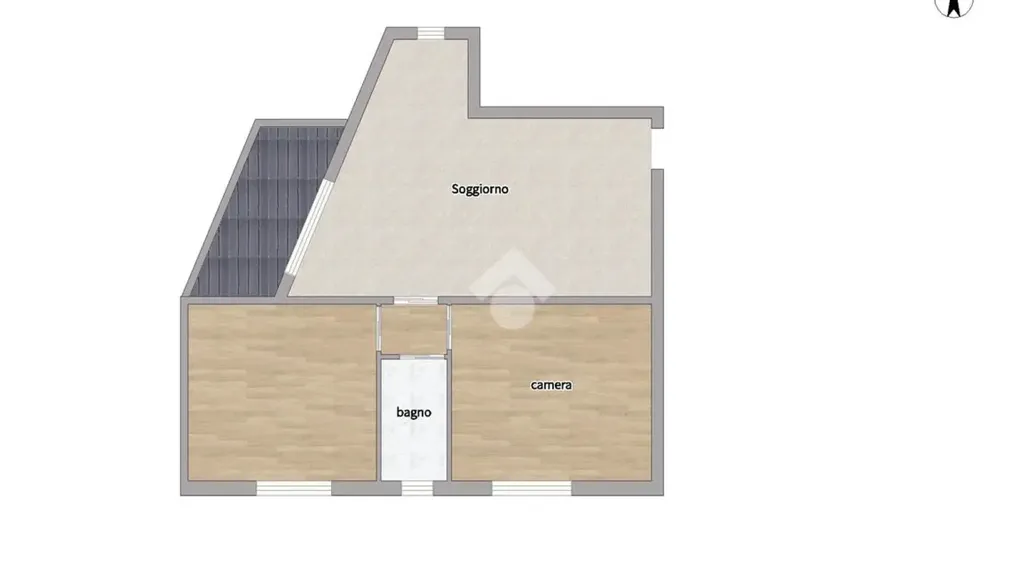 Plan - Apartment with Terrace in Centola