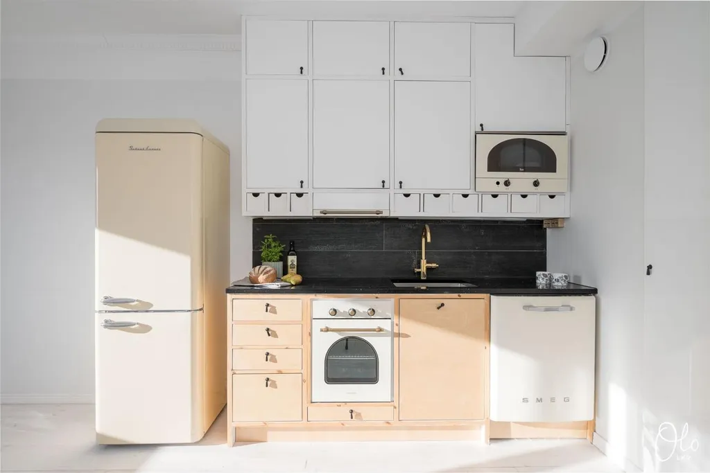 Köök - Apartment with Sea Views in Helsinki