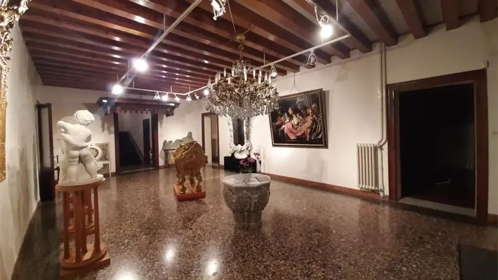 Séjour - Villa with Garden in Onè, Montebelluna