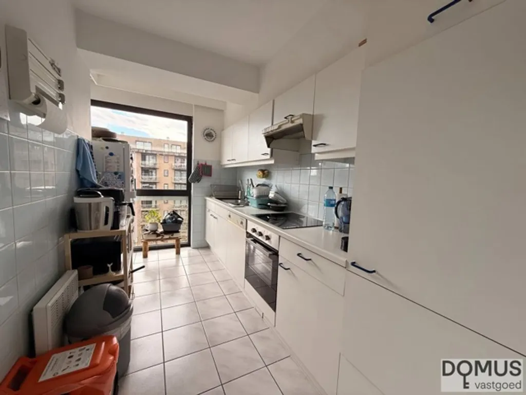Köök - Apartment with Terrace in Evere