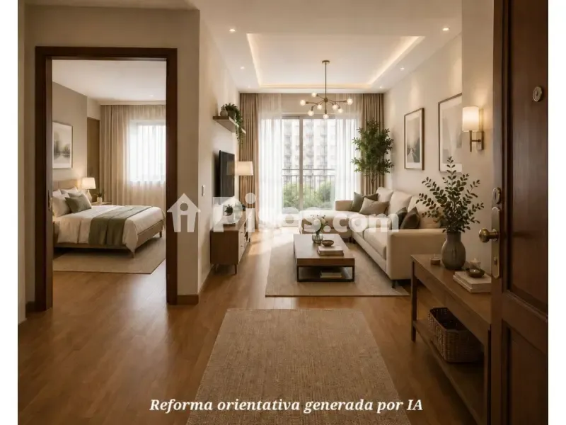 Séjour - Apartment with Lift in Gijón Centre