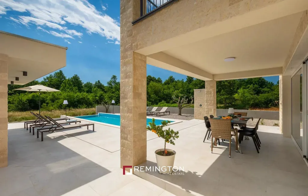 Pool - House with Heated Pool in Istrian Village