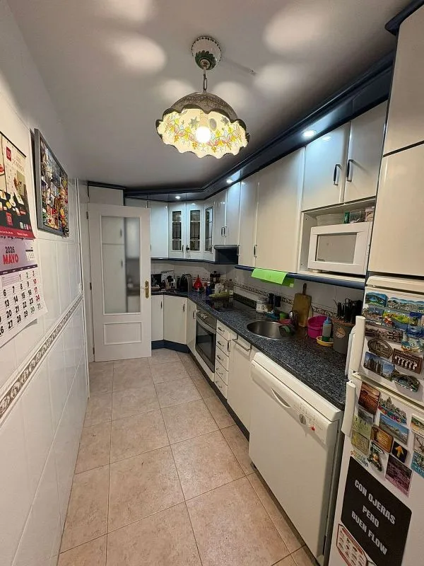 Kitchen - Apartment with Terrace in La Cistérniga