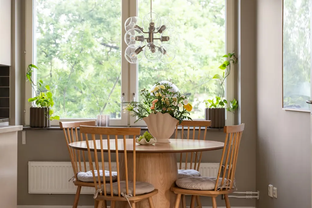 Sala da pranzo - Terraced House with Sea View in Lilla Essingen